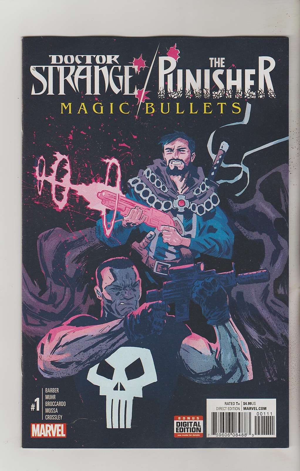 MARVEL COMICS DOCTOR STRANGE PUNISHER MAGIC BULLETS #1 FEB 2017 1ST PRINT NM