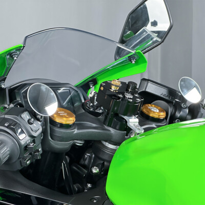 360°Adjustable Rearview Side Mirror For KAWASAKI Ninja ZX25R ZX250