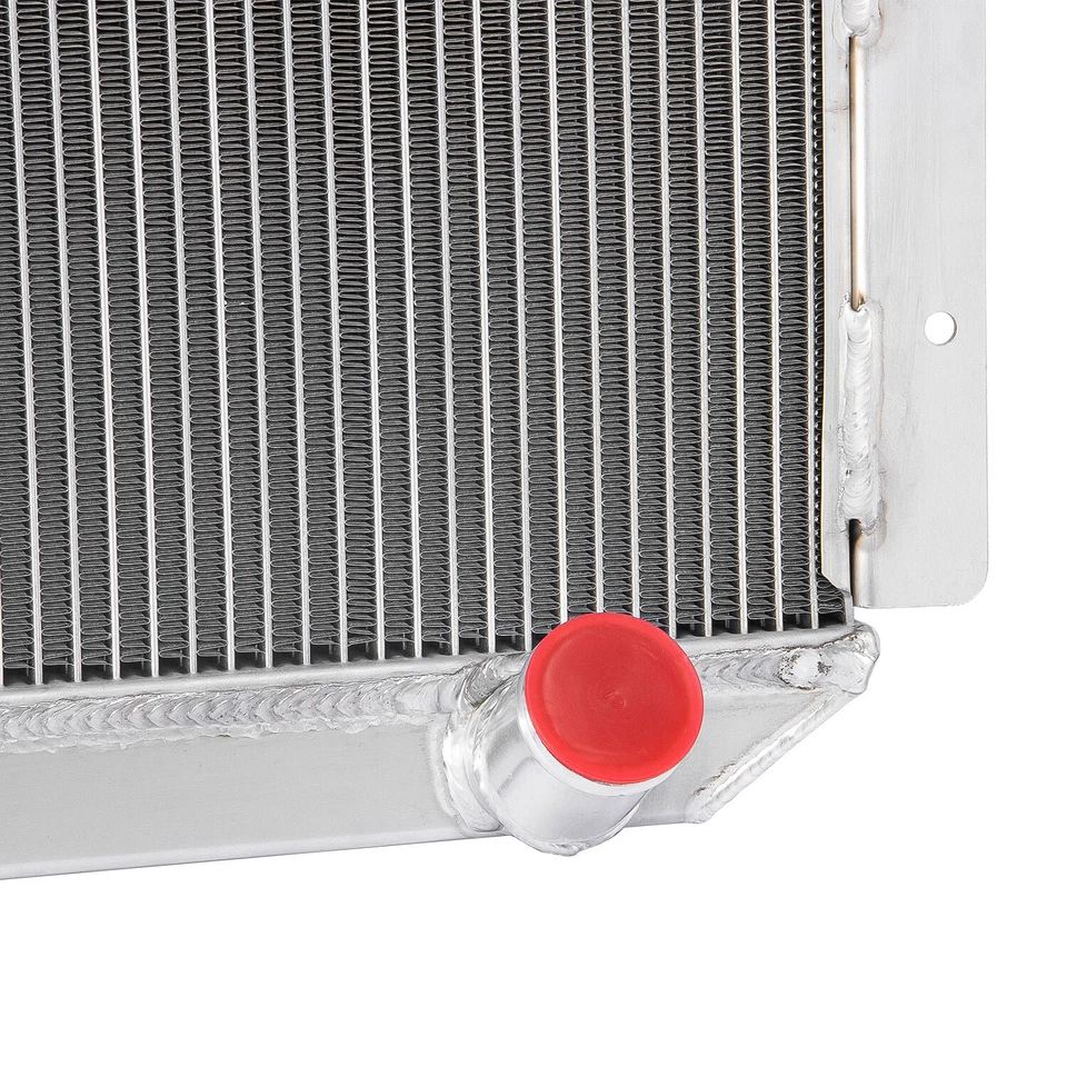 4-Row Aluminum Radiator For 1955-60 1958 Chevrolet Corvette 3.8L 4.3L 4.6L MT Foto 3 de 4