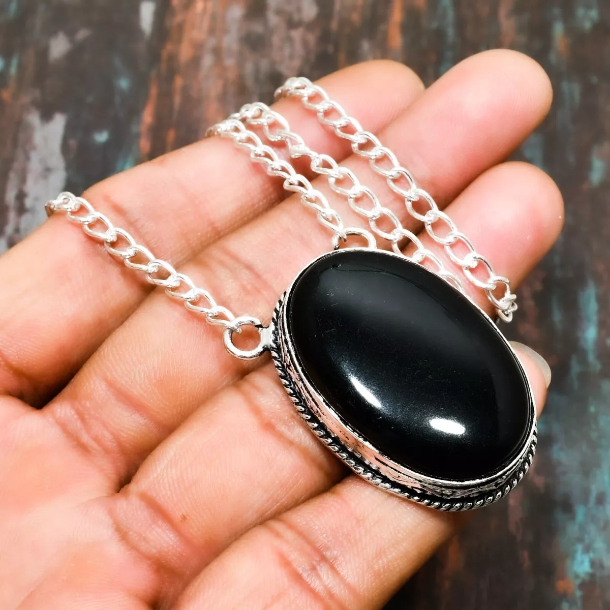 Onyx shop gemstone necklace