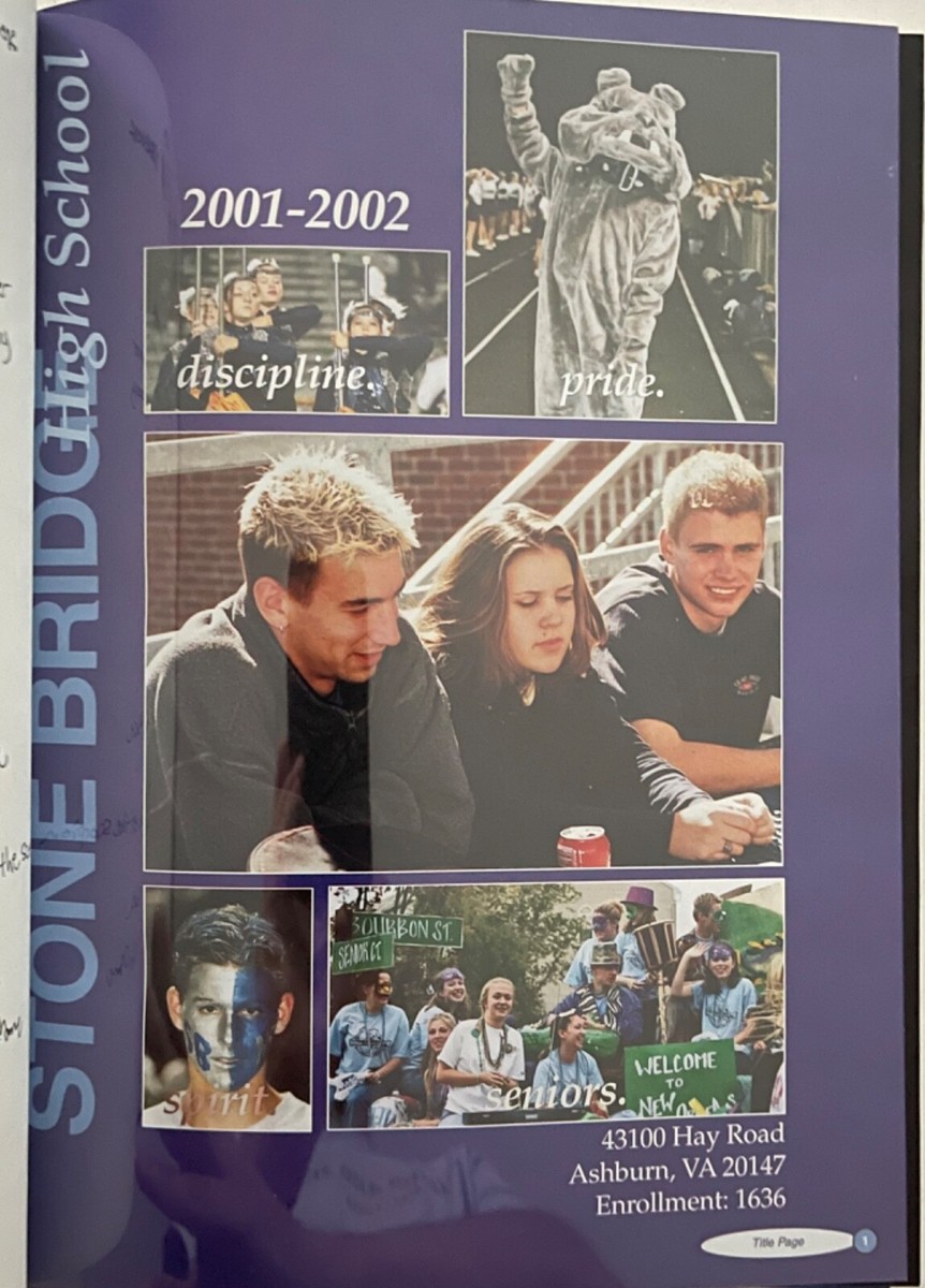 2002 STONE BRIDGE HIGH SCHOOL YEARBOOK, THE EPIC, ASHBURN, VA | eBay