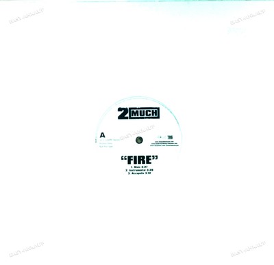 2 Much - Fire Maxi (VG+/VG+) '*