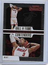 2018-19 Panini Contenders Dwayne Wade Hall Of Fame Contenders Insert Card