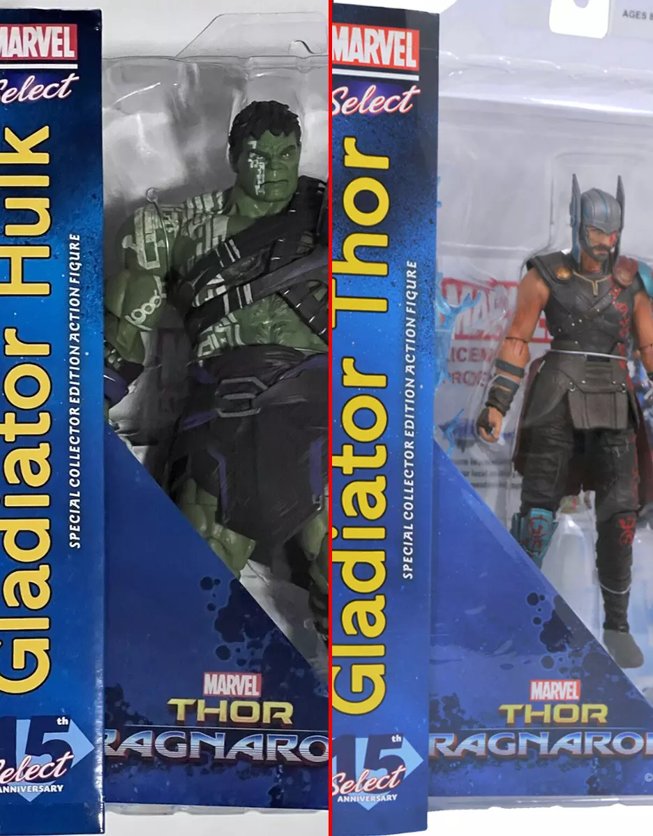Marvel Select Thor Ragnarok Hulk Thor Action Figures eBay