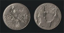 20 CENTESIMI 1911 LIBERTA' - VITTORIO EMANUELE III 