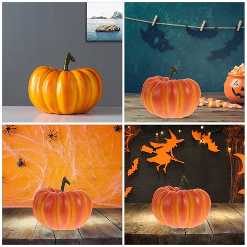 Ornements de citrouille en résine artificielle ventes exceptionnelles citrouilles décorations Halloween