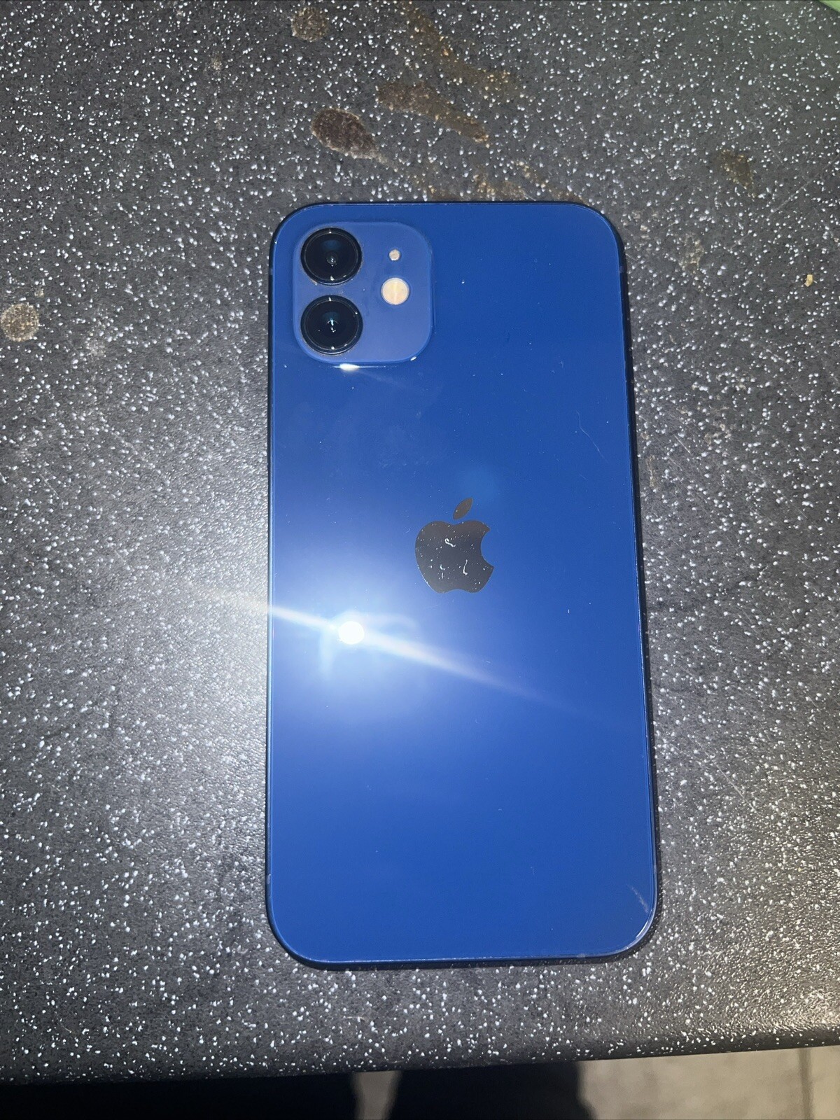 Apple iPhone 12 128GB Blue (Unlocked) 194252032046 eBay