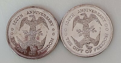 米国 Liberty 記念 Statue of Liberty Centennial 1884-1984 100th Anniversary