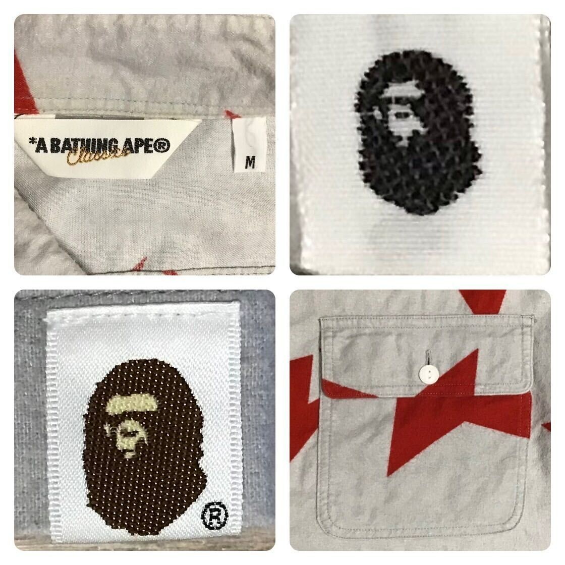 BAPE STA shirt a bathing ape star BAPESTA NIGO Size M | eBay