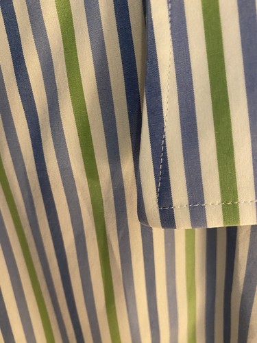 Joseph Turner mens striped short sleeve shirt. 17. - Picture 3 of 3