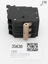 35630 CUTLER-HAMMER 3-POLE CIRCUIT BREAKER, 40A CH340