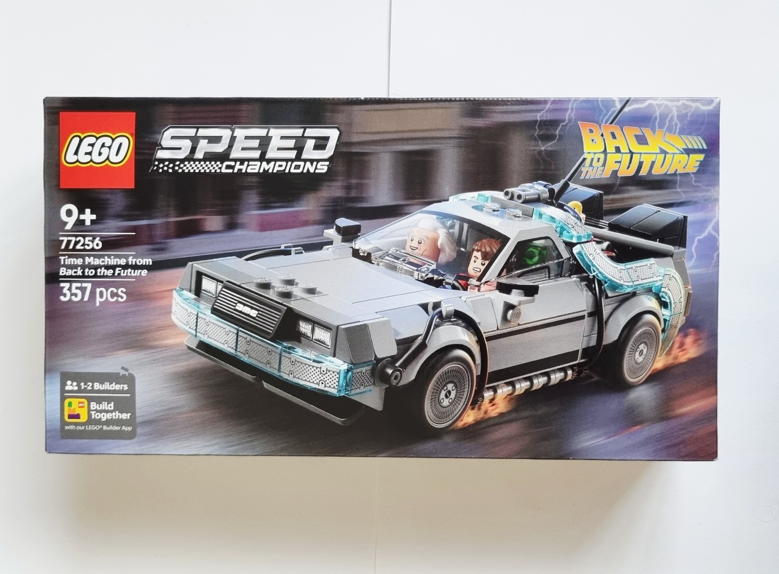 Lego Unisex Orange/Brown Speed Champions Time Machine From Back To The Future 77256 - Image 23