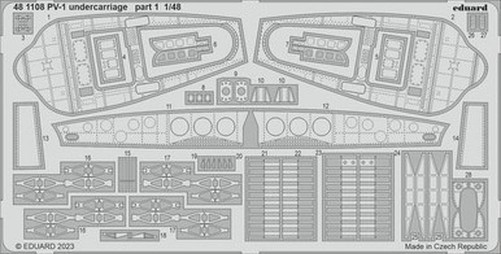 Eduard 481108 1/48 PV-1 Undercarriage for Academy