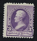 CKStamps: US Stamps Collection Scott#221 3c Jackson Mint NH OG