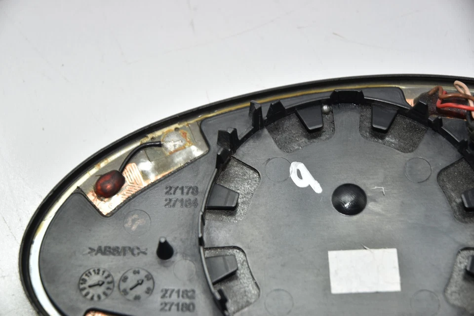 💎 2006-2008 BMW 328i 330i правостороннее пассажирское боковое зеркало стекло с подогревом автоматическое затемнение изготовитель оборудования - Изображение 3 из 4