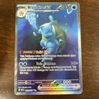 Pokémon TCG Blastoise EX Holo Card 200/165 Scarlet Violet 151 SAR