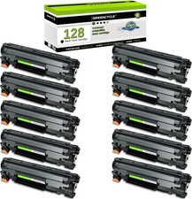 10PK CRG128 Toner Cartridge For Canon 128 ImageClass MF4770n MF4880dw D530 D550