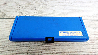 Fowler 12'' 4-Piece 4R Steel Combination Square Set # 52-385-012 (A1D018562)