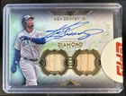 2021 Topps Diamond Icons Ken Griffey Jr. Single-Player Auto Dual Relics Bat #/10