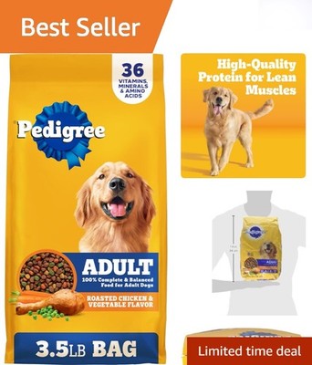 Complete Nutrition Adult Dry Dog Food - Roasted Chicken & Vegetable, 3.5 lb