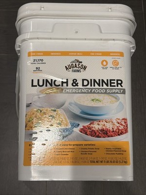 Augason 5-20235 Farms Lunch & Dinner Emergency Food Supply - 4Gal.