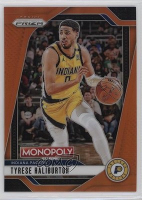 2024-25 Panini Prizm Monopoly Orange Prizm 140/149 Tyrese Haliburton #58 0nr3