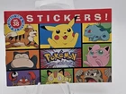 New Vintage 1999 American Greetings Nintendo Pokemon Sticker Book #38