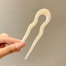 Women U Shaped Hairpin French Style Hair Pin Hair Stick Hair Fork Stick Pins NEW