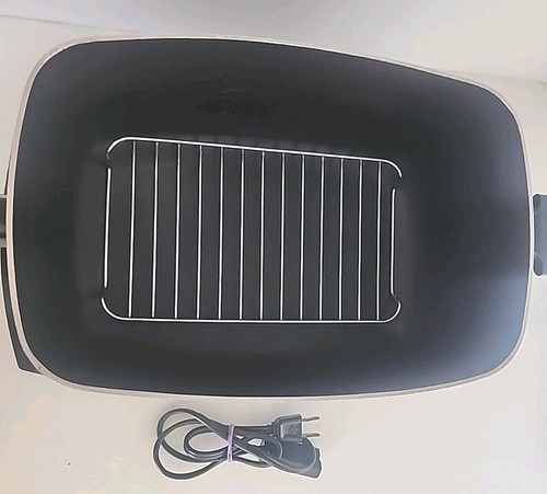 Vintage West Bend Cooker Plus Brown Stripes 1.5 qt 5275 w/ Casserole Lid WORKS - Picture 11 of 11