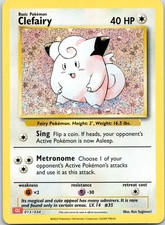 Clefairy #013/034 Trading Card Game Classic Pokemon Near Mint or Better