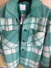 Primark Green and White Check Ladies Shirt Shacket Size XS New with Tags Coat