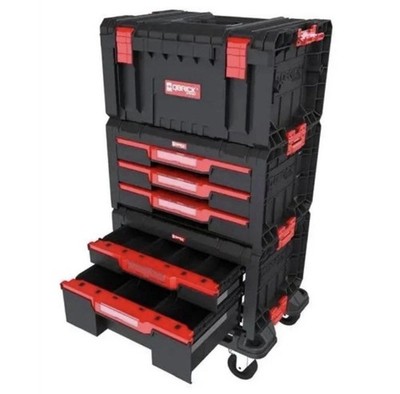 4in1 Werkzeugkoffer Set QBRICK 8346 Werkzeugkasten Werkzeugbox