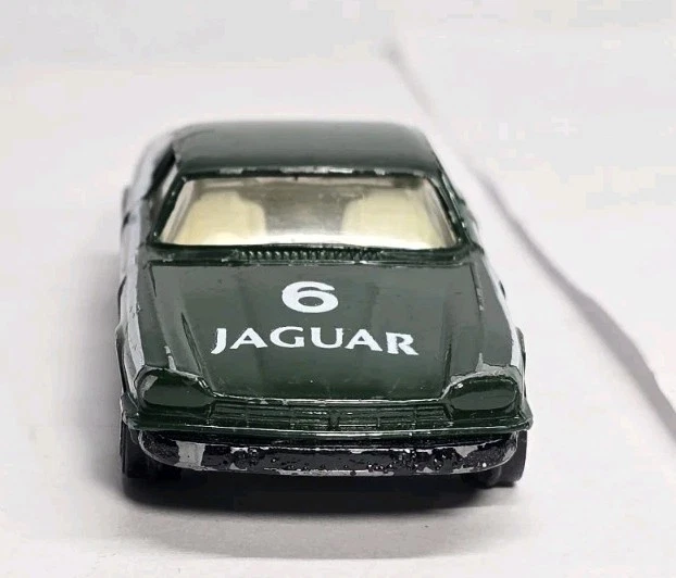 Jaguar XJ-S Car #JB-18 Britain #6 Green 1984 Corgi 1/64 - Image 3 of 4