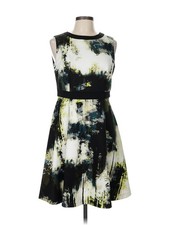 Nine West Women Green Cocktail Dress 6