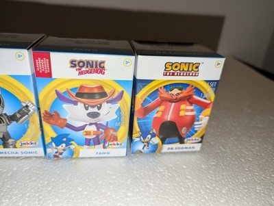 Jakks Sonic the Hedgehog 2.5” Action Figures MECHA SONIC, FANG