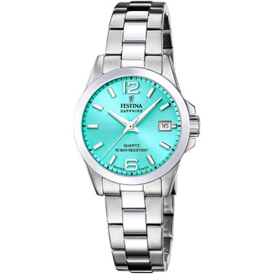 Classic Turquoise / Stainless Steel | turquoise Dial Wristwatch F20049-4