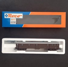 ROCO 44695 Scala H0 - Carrozza Postale FS marrone - Leggi Descriz