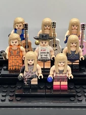 Custom Lego Taylor Swift Mini Figure Set of 8