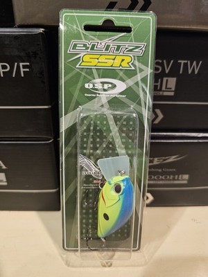OSP Blitz SSR M-07 Matte Chartreuse Blue Back Shallow Crankbait 