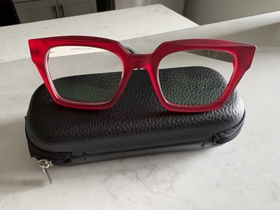 Kirk & Kirk Women's Designer Square Red Frames 54 19 143