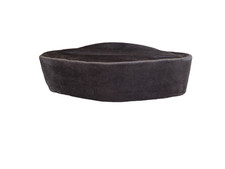 Men's Shinny Gray Handmade African/ Middle Eastern Hats. One Size.