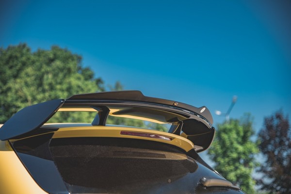 Maxton Design Heckspoiler Lippe Passend FüR Mercedes-Amg A 45 S W177 Schwarz Hoc-image