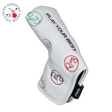 PING Dancing Blade Putter Head Cover White Headcover 2026 Golf New Unisex Shaft