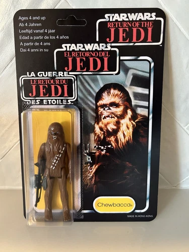 Custom Star Wars Kenner Retro Collection Chewbacca First 12 on Tri-Logo Card