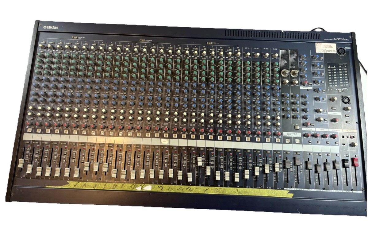 YAMAHA MG32/14FX アナログミキサー　動作良好です YAMAHA MG32/14FX アナログミキサー 動作良好です MG32/14FX, MG24