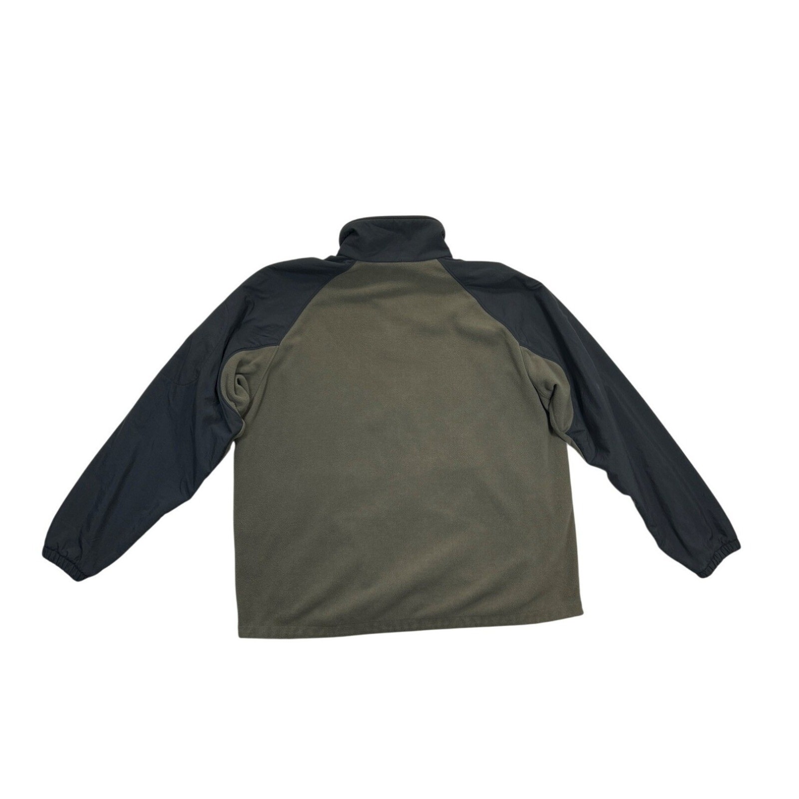 Columbia Jacket Mens Large Gray Green Fleece Full-zip Long Sleeve thumbnail 2