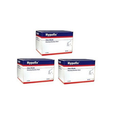 Cinta de retención de apósito Hypafix paquete de 3 adhesivos impermeables de 4 x 10 yardas
