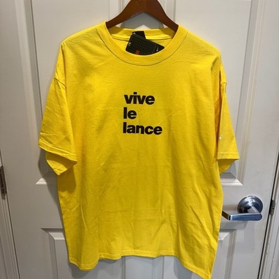 NWT VTG Nike Vive Le Lance Armstrong 6 Time Tour De France Winner Shirt XL