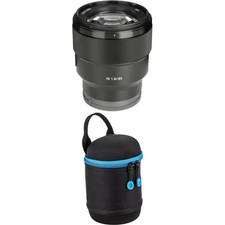 Sony SEL85F18 85mm F1.8 Telephoto Prime Lens with Lens Capsule