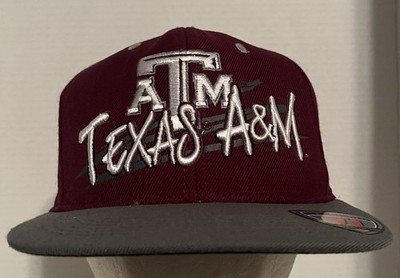 Top Of The World Texas AM Aggies Cap Maroon SnapBack Hat Great Condition